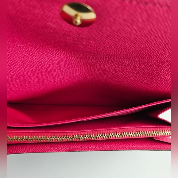 Louis Vuitton Black Monogram Multicolore Long Sarah Wallet - Picture 7 of 10